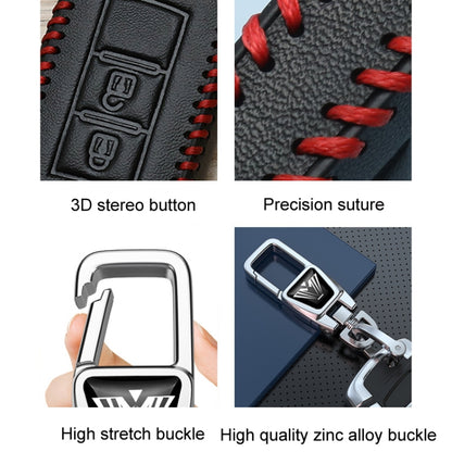 For Great Wall Haval Car Key Cover Multifunctional Keychain Anti-Lost Number Plate, Style: D - Car Key Cases by buy2fix | Online Shopping UK | buy2fix