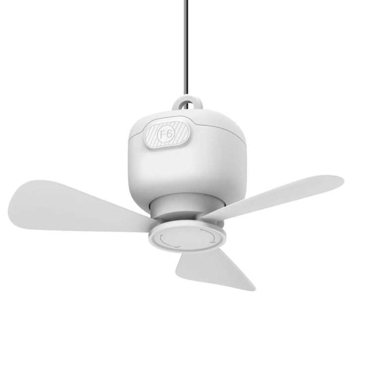 USB Plug-in Version Small Ceiling Fan Camping Outdoor Portable Hanging Fan(White) - Electric Fans by buy2fix | Online Shopping UK | buy2fix