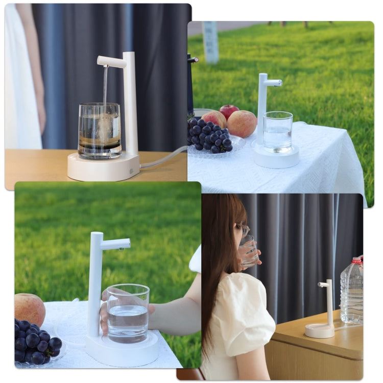 Intelligent Drinking Water Pump Desktop Water Bottle Dispenser 7 Levels Of Dispensing(White) - Drinking Tools by buy2fix | Online Shopping UK | buy2fix