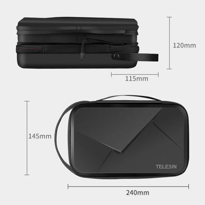 TELESIN GP-PRC-278-02 Upgraded Expanded Version Camera Portable Handheld Storage Bag Sports Camera Case - Carry Cases by TELESIN | Online Shopping UK | buy2fix