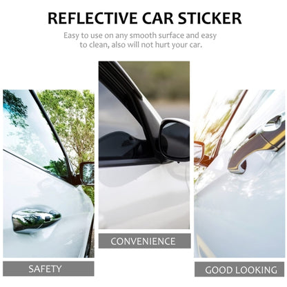 10pcs Bad Man Car Modification Sticker(White) - Decorative Sticker by buy2fix | Online Shopping UK | buy2fix