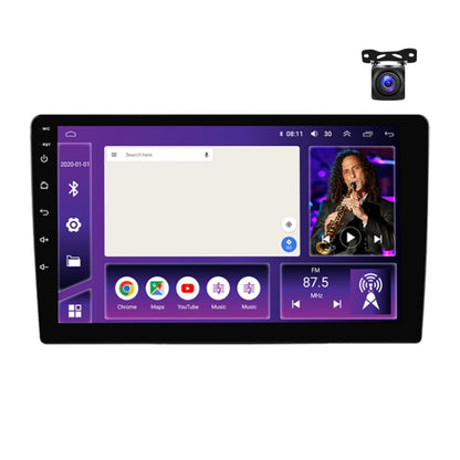 Universal 9 Inch 8 Core CarPlay Android Navigation Car Center Control All-In-One Monitor, Memory: 4+64G(Standard+AHD Camera) - Car MP3 & MP4 & MP5 by buy2fix | Online Shopping UK | buy2fix