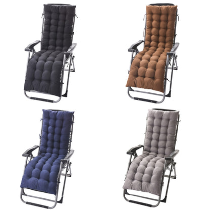 155x48x8cm Thickened Soft Home Recliner Cushions Garden Rocking Chair Cushions(Light Coffee) - Cushions & Pillows by buy2fix | Online Shopping UK | buy2fix