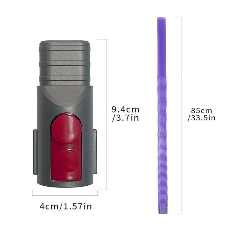 For Dyson V6 / DC Cordless Vacuum Dryer Vent Cleaner Kit Hose Attachment  Purple - For Dyson Accessories by buy2fix | Online Shopping UK | buy2fix