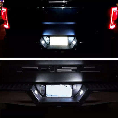 2pcs For 2015 Ford F150 Raptor LED License Plate Light - License Plate Lights by buy2fix | Online Shopping UK | buy2fix