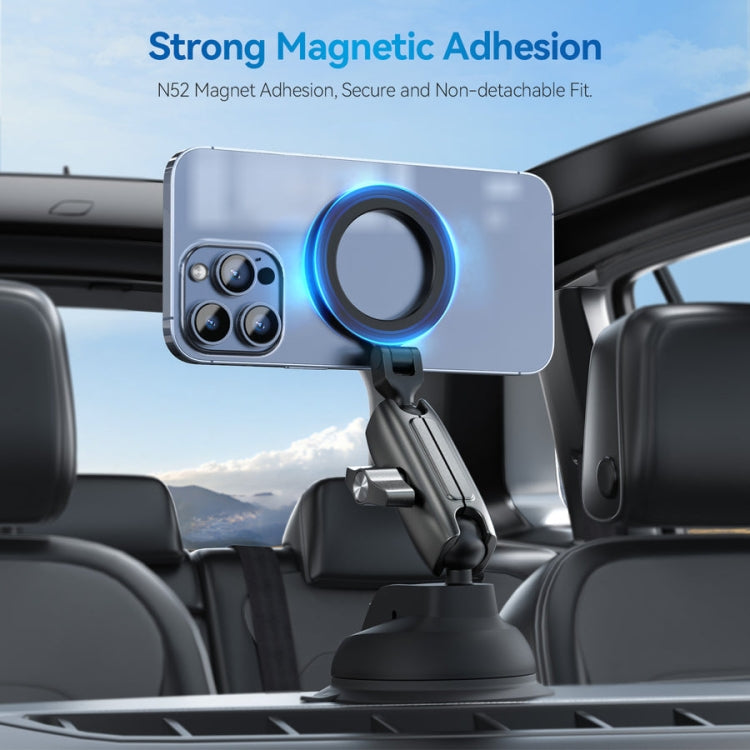 TELESIN Magnetic Suction Car Phone Mount 360 Degree Rotation Phone Holder - Car Holders by TELESIN | Online Shopping UK | buy2fix