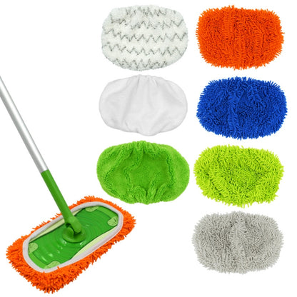 For Swiffer Sweeper and Other 10-inch Flat Mop Replacement Pads Coral Fleece Green - Handheld Cleaner & Mops by buy2fix | Online Shopping UK | buy2fix