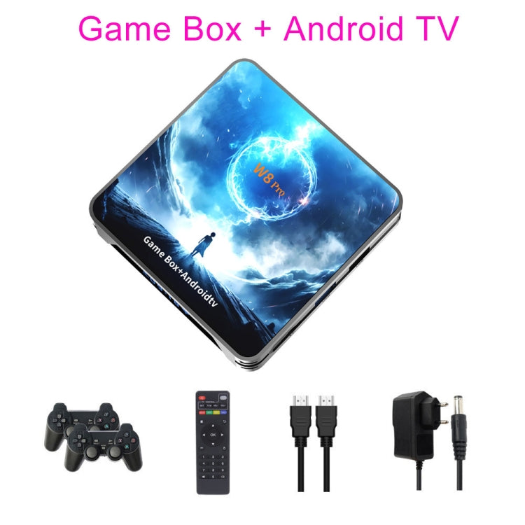 W8PRO 64G Dual System HD Wireless Joystick Retro Gaming Console With 36000+ Games US Plug - Pocket Console by buy2fix | Online Shopping UK | buy2fix