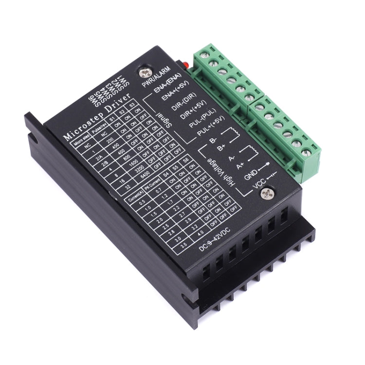 TB6600 Upgrade Version 4.0A 42V DC 32 Subdivision 42/57/86 Stepper Motor Driver - Parts by buy2fix | Online Shopping UK | buy2fix