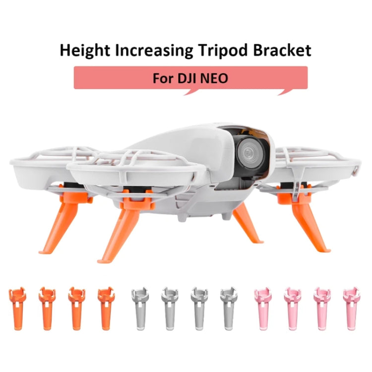 For DJI Neo Drone BRDRC Landing Gear Heightened Gear Support Leg Accessories(Orange) - Holder Series by BRDRC | Online Shopping UK | buy2fix