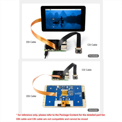 Waveshare For Raspberry Pi 5 22Pin to 15Pin DSI FPC Flexible Cable, Spec: 200mm - Raspberry Pi Accessories by Waveshare | Online Shopping UK | buy2fix