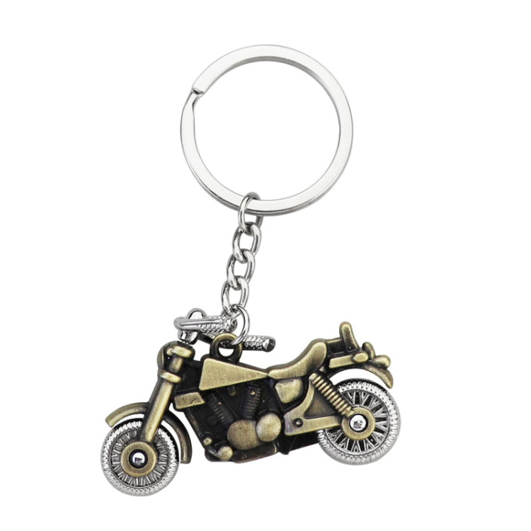 Simulation Cool Motorcycle Keychain Metal Decoration Pendant, Style: X-1425 Green Antique - Key Rings by buy2fix | Online Shopping UK | buy2fix