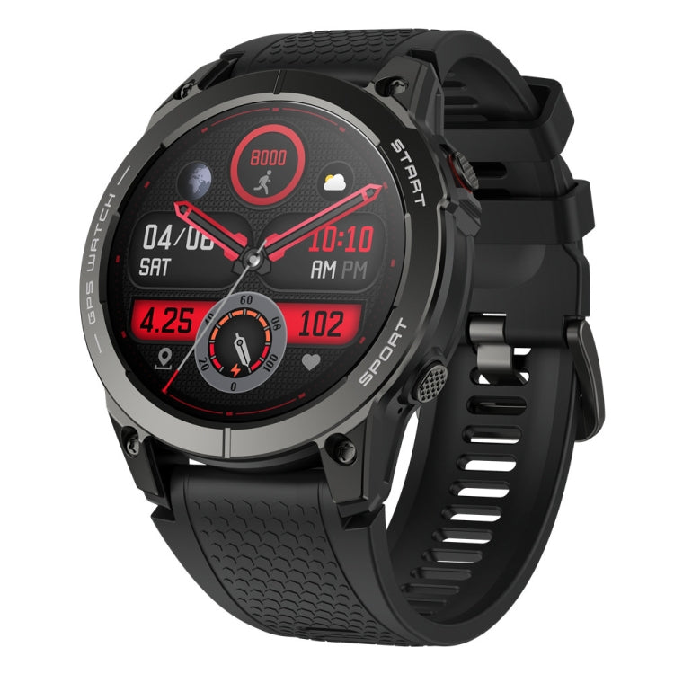 Outdoor Sports Smart Watch 1.43 Inch Ultra HD AMOLED Screen Bluetooth Talking Watch(Black) - Smart Watches by buy2fix | Online Shopping UK | buy2fix