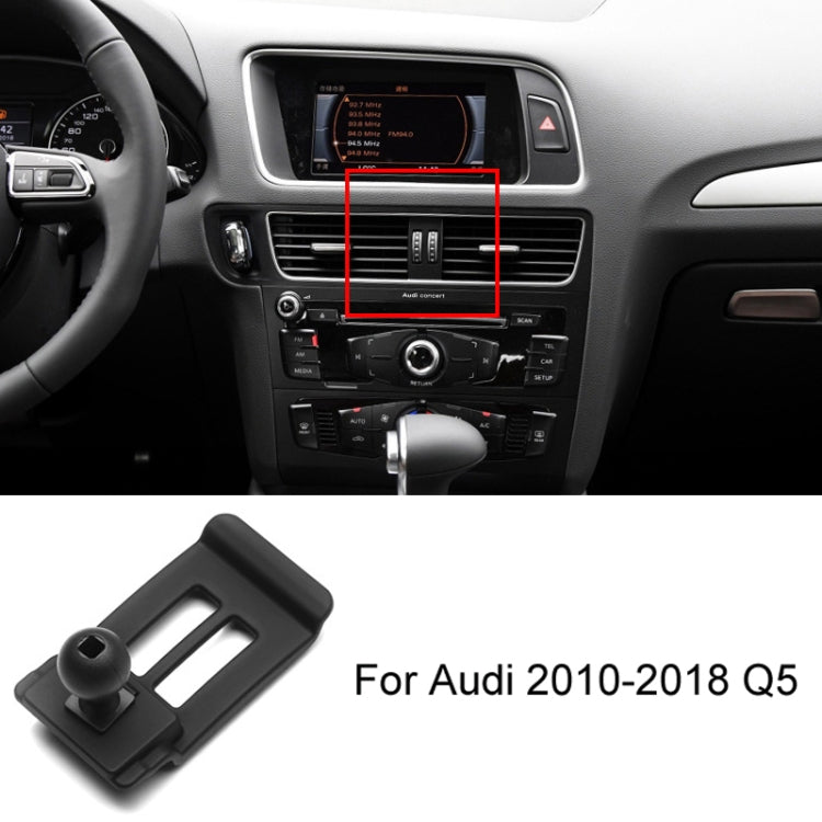 For Audi Car Mobile Phone Holder Mounting Base, Model: 10-18 Q5 - Special Car Holders by buy2fix | Online Shopping UK | buy2fix