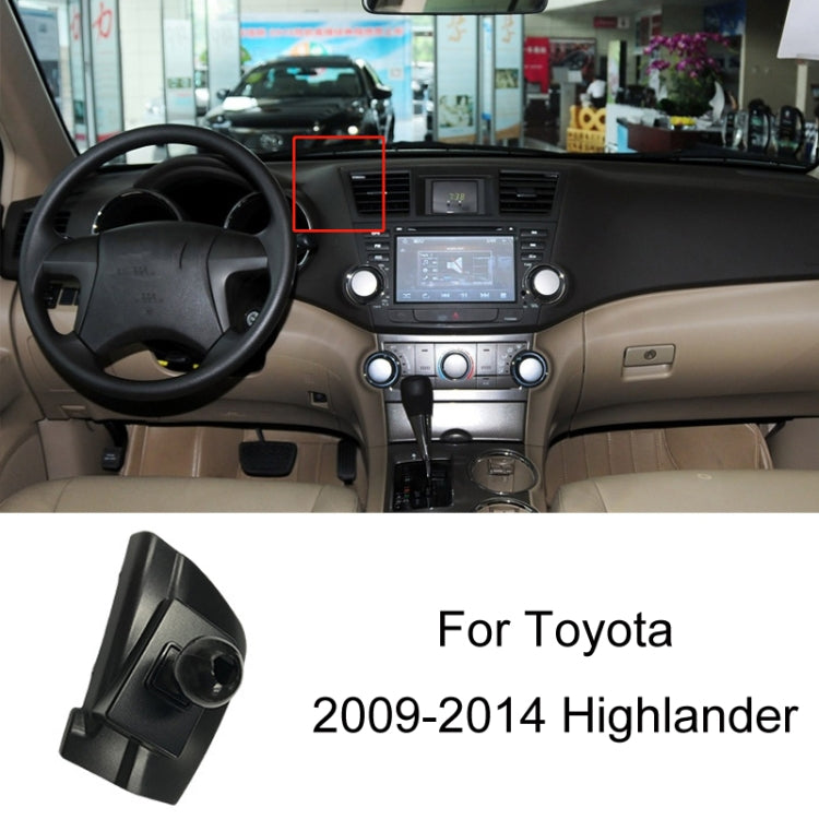 For Toyota Car Air Outlet Phone Holder Base, Model: 09-14 Highlander - Special Car Holders by buy2fix | Online Shopping UK | buy2fix