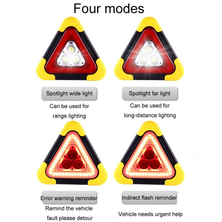 Large Car Traffic Warning Sign Vehicle Reflective Tripod Emergency Light - Reflective Material by buy2fix | Online Shopping UK | buy2fix