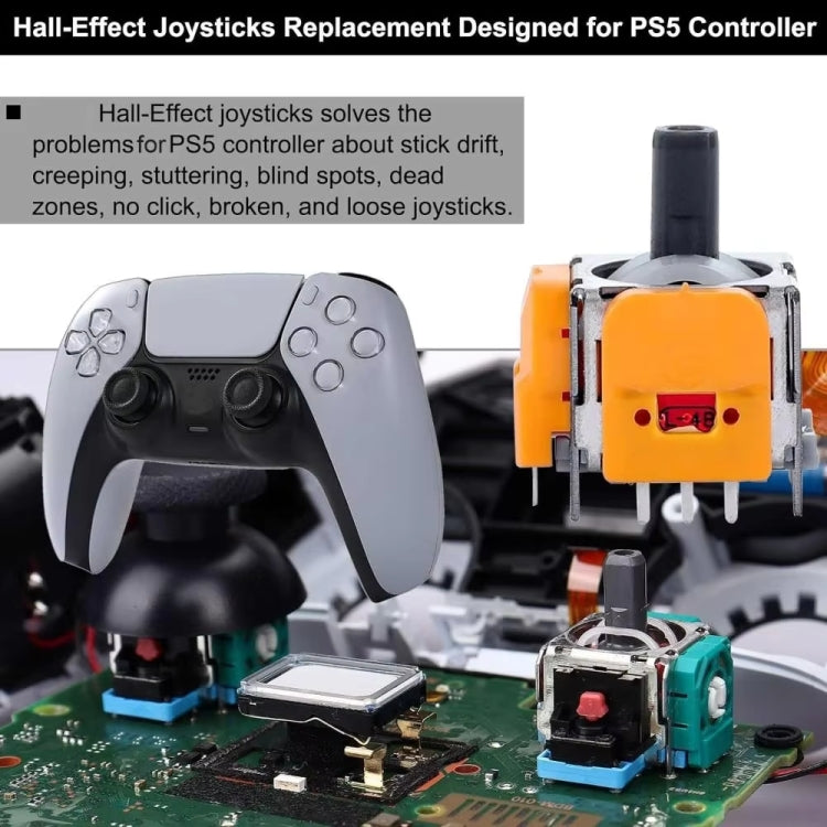 For PS4 High-precision Adjustable Hall Electromagnetic Joystick - PS4 Spare Parts by buy2fix | Online Shopping UK | buy2fix