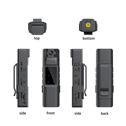 WIFI HD Night Vision Chest-Worn Work Recorder Cycling Camera, Model: L13+32G TF Card+Bracket - Video Cameras by buy2fix | Online Shopping UK | buy2fix