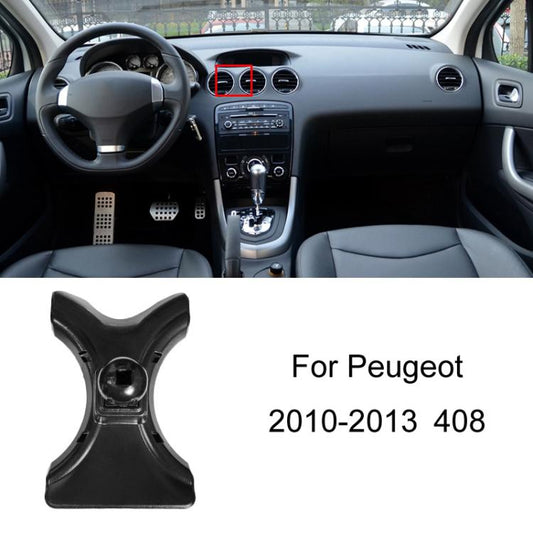 For Peugeot Car-mounted Special Mobile Phone Navigation Bracket Base, Model: 10-13 408 - Special Car Holders by buy2fix | Online Shopping UK | buy2fix