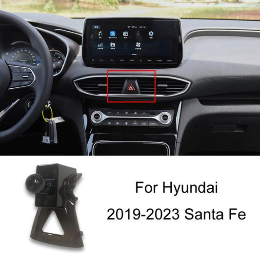 For Hyundai Car Special Mobile Navigation Bracket Base, Model: 19-23 Santa Fe - Special Car Holders by buy2fix | Online Shopping UK | buy2fix