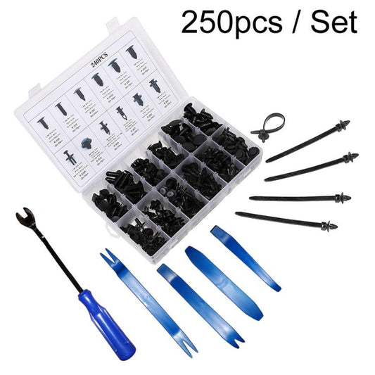 250pcs / Set Automotive Fixing Clip Tool For Ford / Toyota / Honda - Nuts & Bolts by buy2fix | Online Shopping UK | buy2fix