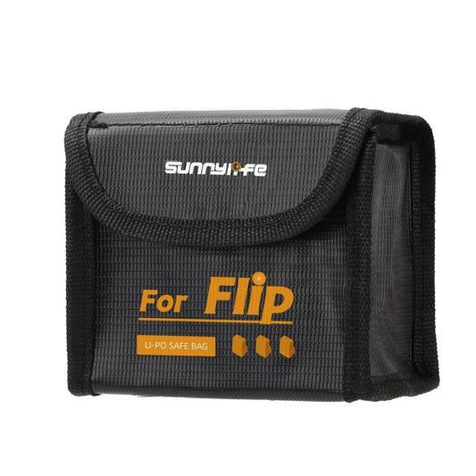 For DJI Flip Sunnylife Battery Explosion Proof Bag Li-ion Safety Storage Bag Flame Retardant Protective Bag Large (For 2 Batteries) - Other by Sunnylife | Online Shopping UK | buy2fix