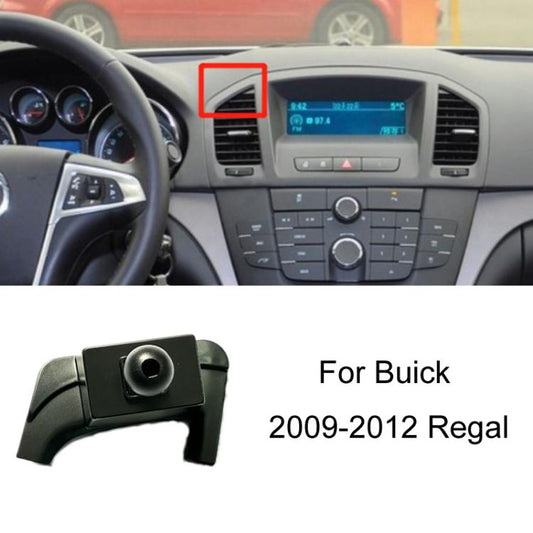 For Buick Car Special Mobile Phone Navigation Bracket Base, Model: 09-12 Regal - Special Car Holders by buy2fix | Online Shopping UK | buy2fix