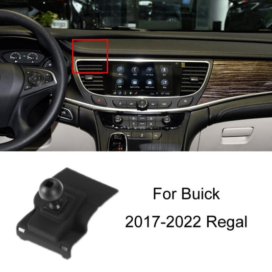 For Buick Car Special Mobile Phone Navigation Bracket Base, Model: 17-22 Regal - Special Car Holders by buy2fix | Online Shopping UK | buy2fix