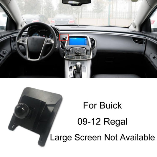 For Buick Car Special Mobile Phone Navigation Bracket Base, Model: 09-12 Regal Large Screen Not Available - Special Car Holders by buy2fix | Online Shopping UK | buy2fix