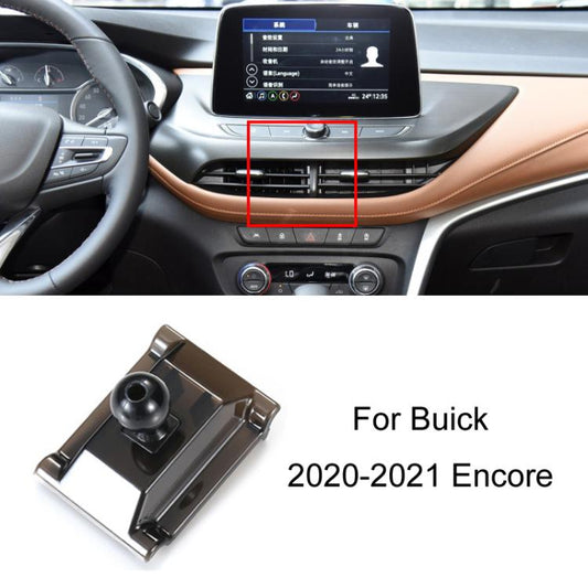 For Buick Car Special Mobile Phone Navigation Bracket Base, Model: 20-21 Encore - Special Car Holders by buy2fix | Online Shopping UK | buy2fix