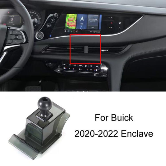 For Buick Car Special Mobile Phone Navigation Bracket Base, Model: 20-22 Enclave - Special Car Holders by buy2fix | Online Shopping UK | buy2fix