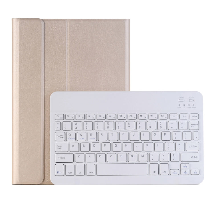 AW11 Detachable Lambskin Texture Ultra-thin TPU Bluetooth Keyboard Leather Tablet Case with Stand For Huawei MatePad 11 2021(Gold) - Huawei Keyboard by buy2fix | Online Shopping UK | buy2fix