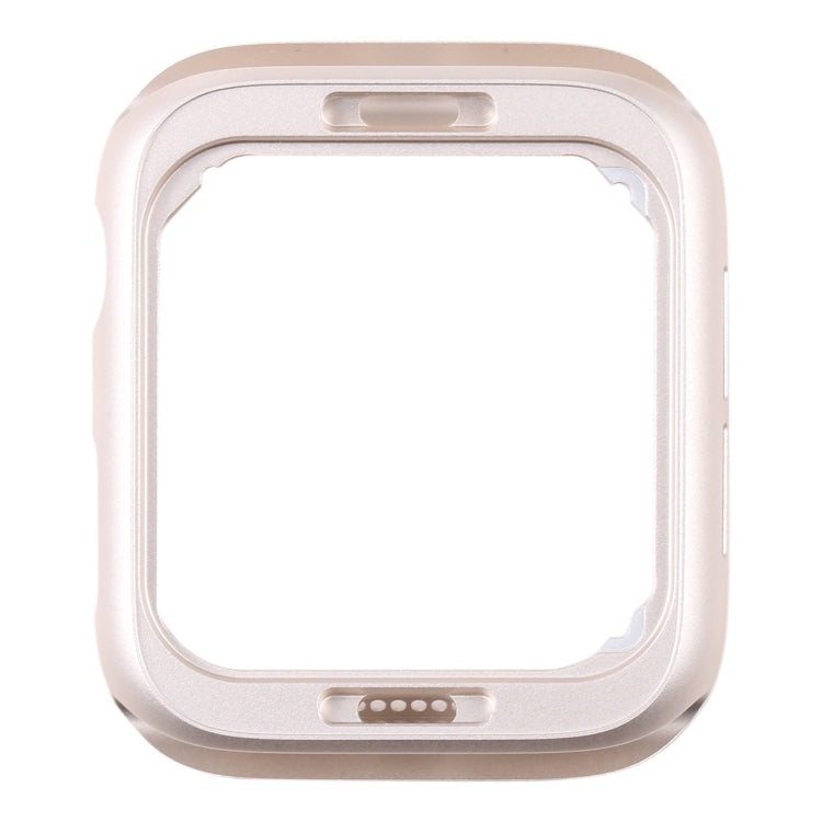 For Apple Watch Series SE 2022 44mm Stainless Steel Middle Frame Bezel Plate (Gold) - LCD Related Parts by buy2fix | Online Shopping UK | buy2fix
