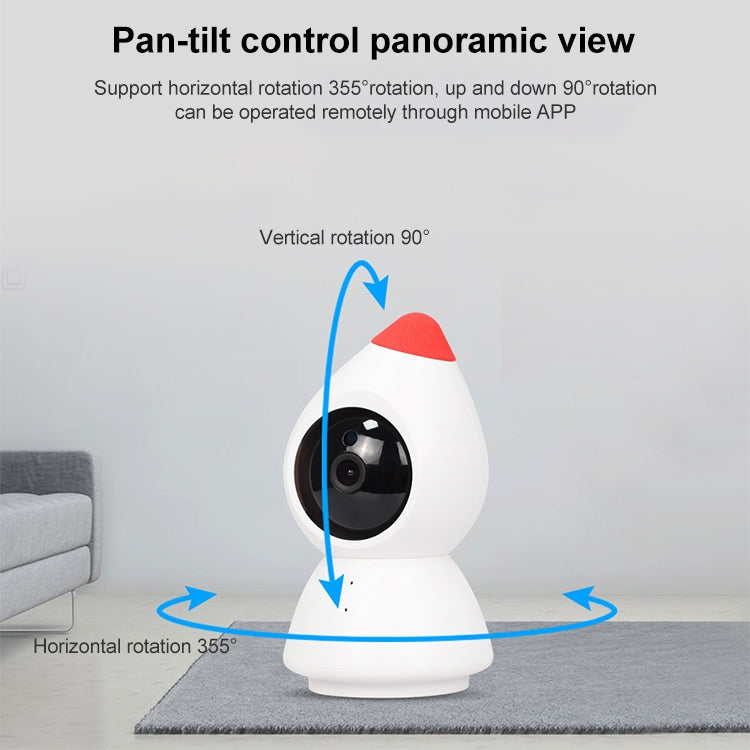 YT43 2 Million Pixels HD Wireless Indoor Home Little Red Riding Hood Camera, Support Motion Detection & Infrared Night Vision & Micro SD Card(AU Plug) - Security by buy2fix | Online Shopping UK | buy2fix
