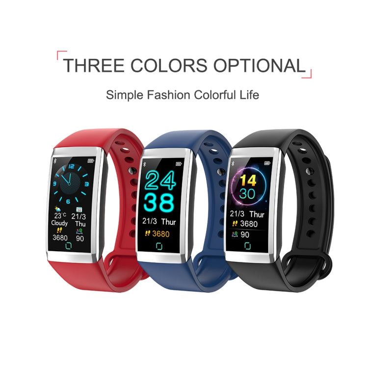 TD19 1.14 inches IPS Screen Smart Bracelet IP67 Waterproof, Support Call Reminder / Heart Rate Monitoring / Blood Pressure Monitoring / Sleep Monitoring /  Remote Camera (Red) - Smart Wear by buy2fix | Online Shopping UK | buy2fix