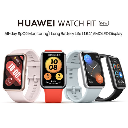 Original Huawei WATCH FIT new Smart Sports Watch (Grapefruit Red) - Wearable Devices by Huawei | Online Shopping UK | buy2fix