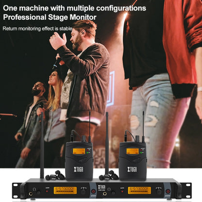 IEM1200 Wireless Transmitter 10 Bodypack Stage Singer In-Ear Monitor System(US Plug) - Consumer Electronics by buy2fix | Online Shopping UK | buy2fix