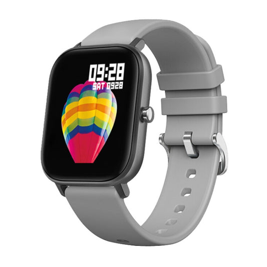 LOKMAT P8 1.4 inch Screen Waterproof Health Smart Watch, Pedometer / Sleep / Heart Rate Monitor (Silver Grey) - Smart Wear by Lokmat | Online Shopping UK | buy2fix