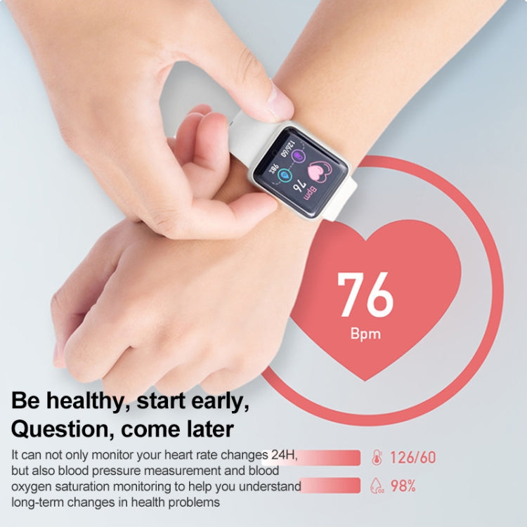 Y68M 1.44 inch Smart Watch, Support Heart Rate Blood Pressure Blood Oxygen Monitoring (Black) - Smart Wear by buy2fix | Online Shopping UK | buy2fix