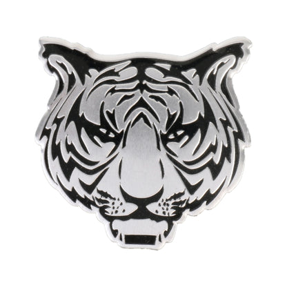 Car Tiger Metal Stickers Personalized Aluminum Alloy Decorative Stickers, Size:8 x 7.5cm - 3D Metal Sticker by buy2fix | Online Shopping UK | buy2fix