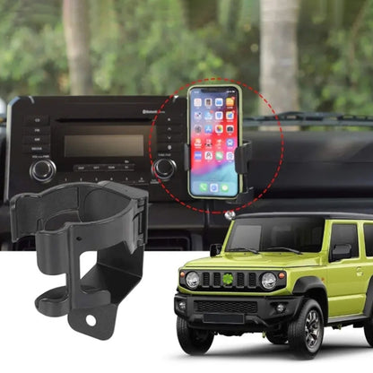 For Suzuki Jimny 2019-2020 Car Mobile Phone Holder Multifunctional Water Cup Holder - Car Drink Holders by buy2fix | Online Shopping UK | buy2fix