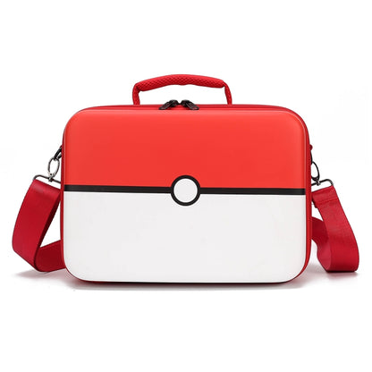 Multi-function Portable Slant Single Shoulder Storage Bag Suitcase Protective Box for Nintendo Switch(Red) - Bags by buy2fix | Online Shopping UK | buy2fix