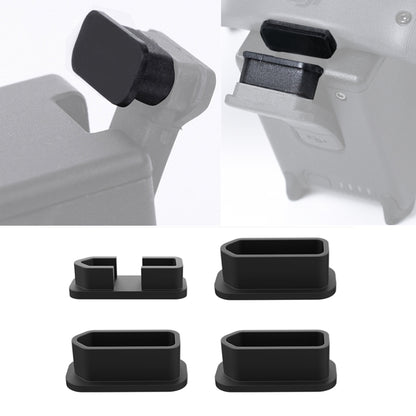 Sunnylife FV-DC269 4 in 1 Silicone Body Port + Battery Port Dust-Proof Plugs for DJI FPV - DJI & GoPro Accessories by Sunnylife | Online Shopping UK | buy2fix