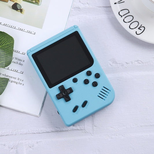 MK500 3.0 inch Macaron Mini Retro Classic Handheld Game Console for Kids Built-in 500 Games, Support AV Output(Blue) - Pocket Console by buy2fix | Online Shopping UK | buy2fix