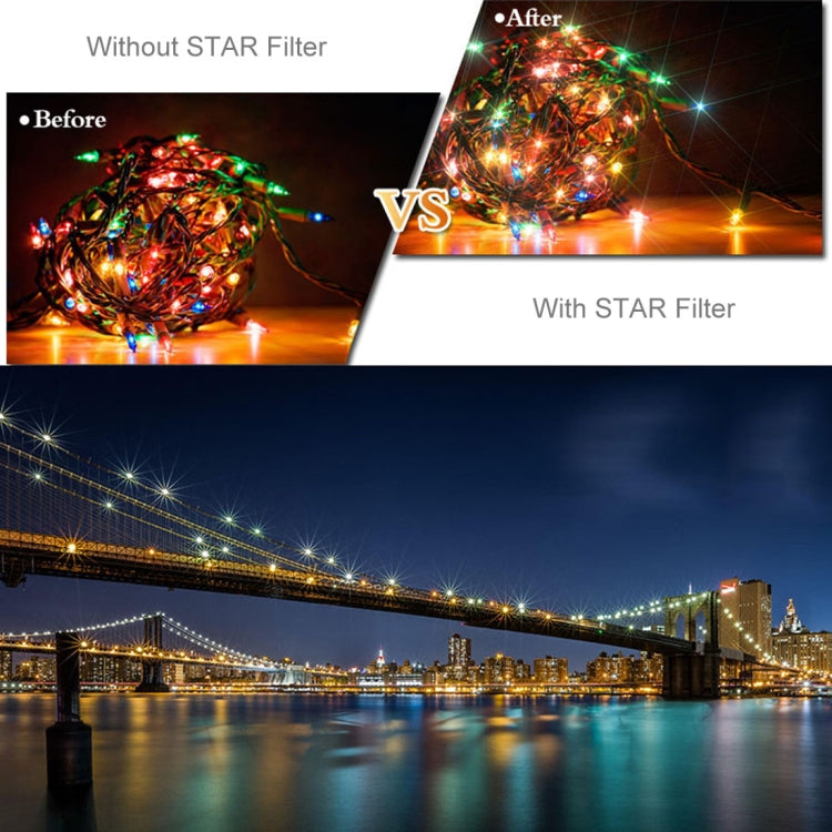 HD Drone Star Effect 6-Point Lens Filter for DJI MAVIC Pro - DJI & GoPro Accessories by buy2fix | Online Shopping UK | buy2fix