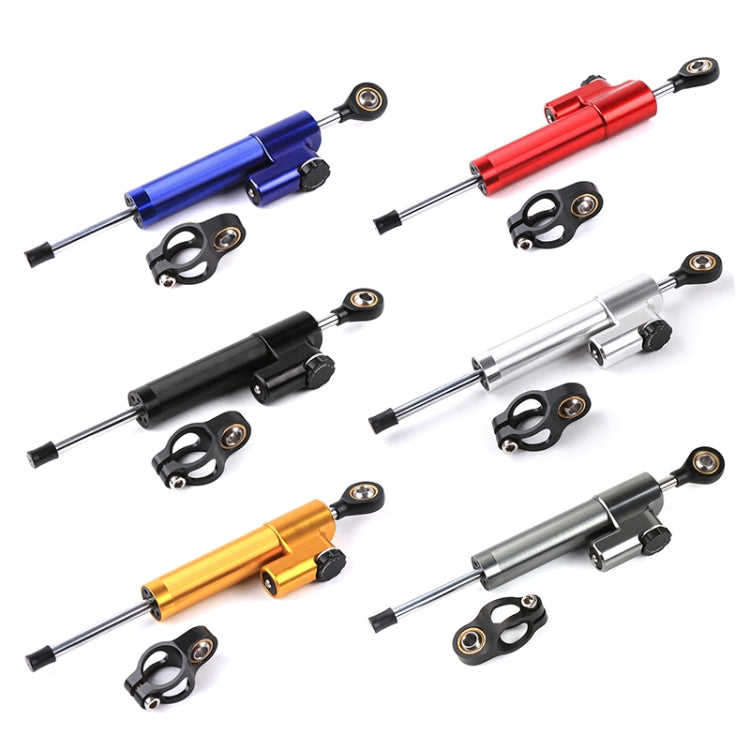 Motorcycle Handlebar Universal Shock Absorber Direction Damper Steering Stabilizer Damper Accessories(Black) - In Car by buy2fix | Online Shopping UK | buy2fix