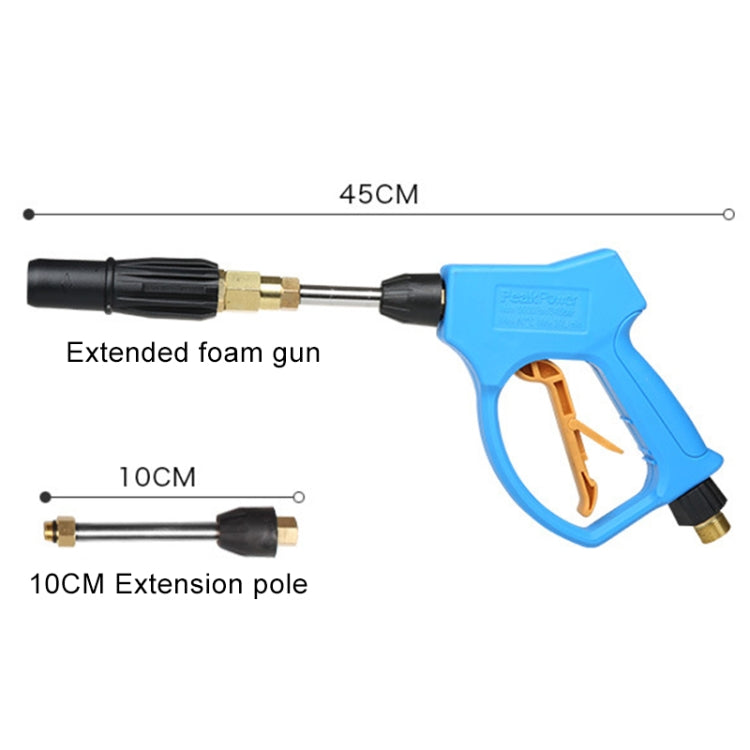 High Pressure Long Fixed Foam Gun for Self-service Car Washing Machine, Outer Wire: 18 x 1.5 - Car Washer & Accessories by buy2fix | Online Shopping UK | buy2fix