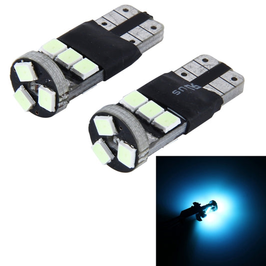 2 PCS T10 5W SMD 2835 9 LED Car Clearance Lights Lamp, DC 12V(Ice Blue Light) - Clearance Lights by buy2fix | Online Shopping UK | buy2fix
