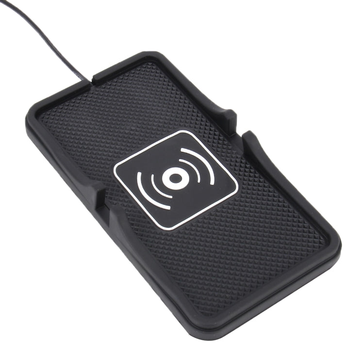 Home Car DC 5V/2A 5W Fast Charging Qi Standard Wireless Charger Pad, For iPhone, Galaxy, Huawei, Xiaomi, LG, HTC and Other QI Standard Smart Phones - In Car by buy2fix | Online Shopping UK | buy2fix