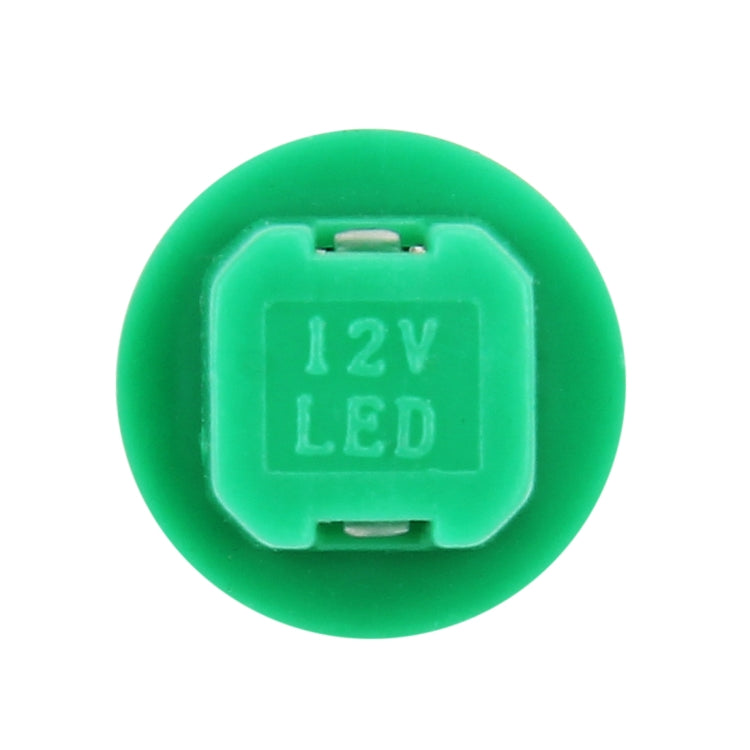 10 PCS 0.4W B8.5 Wedge Instrument Panel COB LED Light Dashboard Gauge Cluster Indicator Lamp Bulb (Green Light) - Instrument Lights by buy2fix | Online Shopping UK | buy2fix